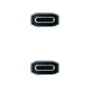 Nanocable Cable USB 3.2 Gen2x2 20Gbps 100W USB-C a USB-C, 3 m, Gris/Negro